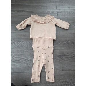 H&m baby girl set 3 mos